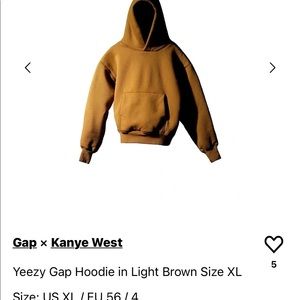 Gap x YEEZY hoodie